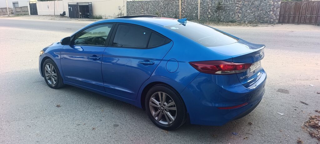Hyundai Elantra sedan – mavi rəng, Azərbaycanda dövlət qeydiyyat — Avto, Digah (2)