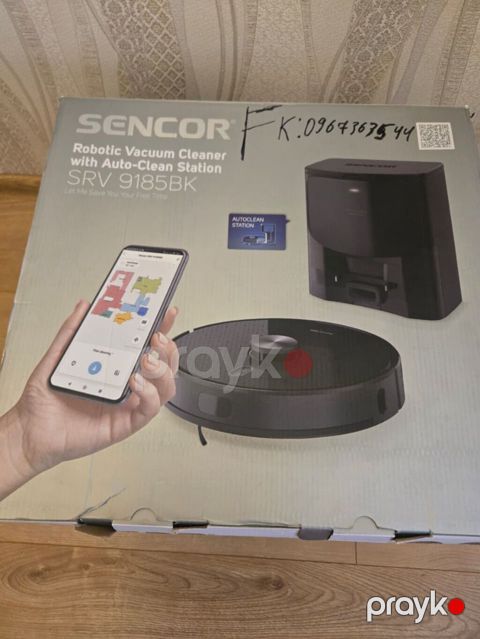 Sencor SRV 9185BK robot tozsoran satılır. Məhsul yenidir, istifadə — Bakı