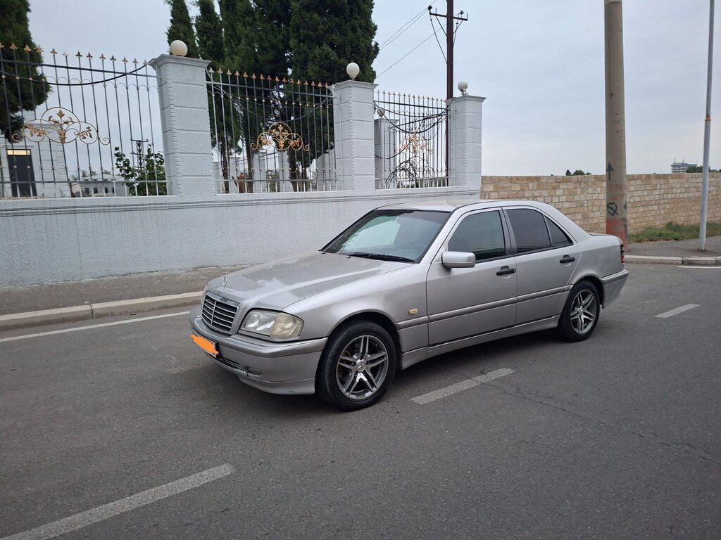 Mercedes C 180, 1.8 L, 1999 il, 350 000 km — Avtomobillər, Gəncə (4)