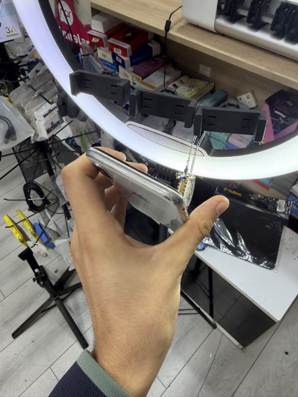 IPhone X, 64 GB, Gümüşü — Apple iPhone, Bakı (6)