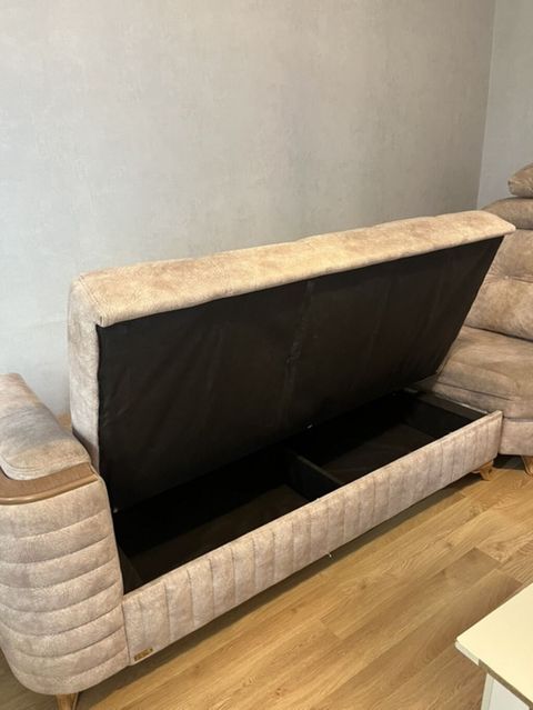 Künc divan, İşlənmiş, Açılan, Bazalı, Parça, Çatdırılma yoxdur — Xırdalan