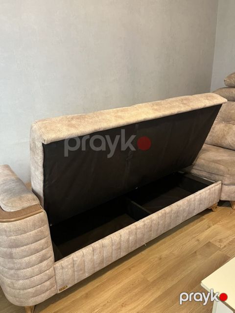 Künc divan, İşlənmiş, Açılan, Bazalı, Parça, Çatdırılma yoxdur