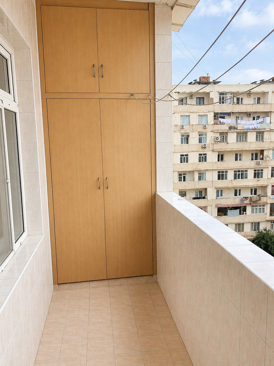 İcarəyə verilir 3 otaqlı yeni tikili 90 m² — Mənzil, Bakı (10)