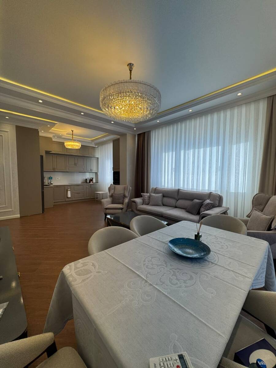 İcarəyə verilir 3 otaqlı yeni tikili 120 m² — Mənzil, Bakı (12)
