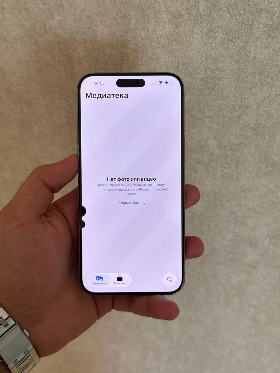 Apple iPhone 15 Pro Max White Titanium 1TB/8GB — Smartfonlar, Bakı (3)