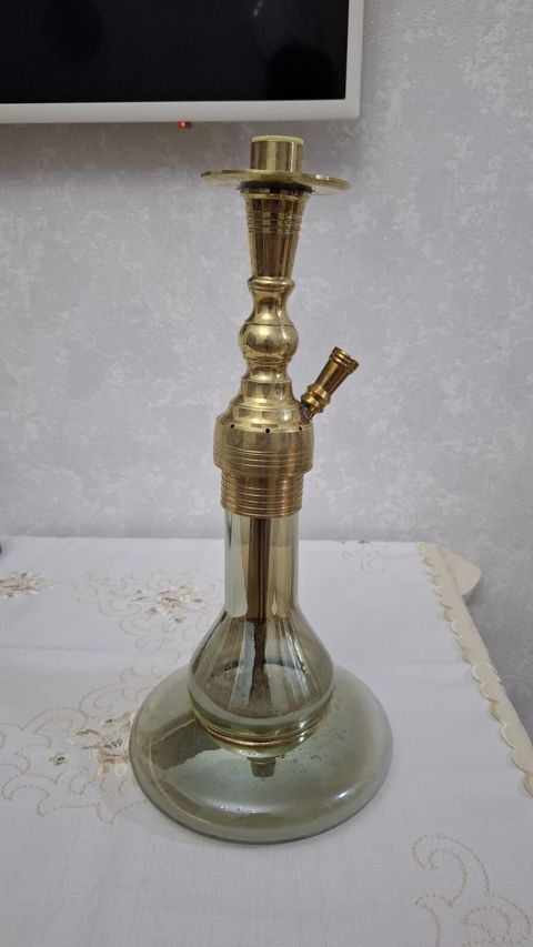 Məhsul: Misin gövdəli nərgilə - Material: Yuxarı hissə tam mis — Masazır