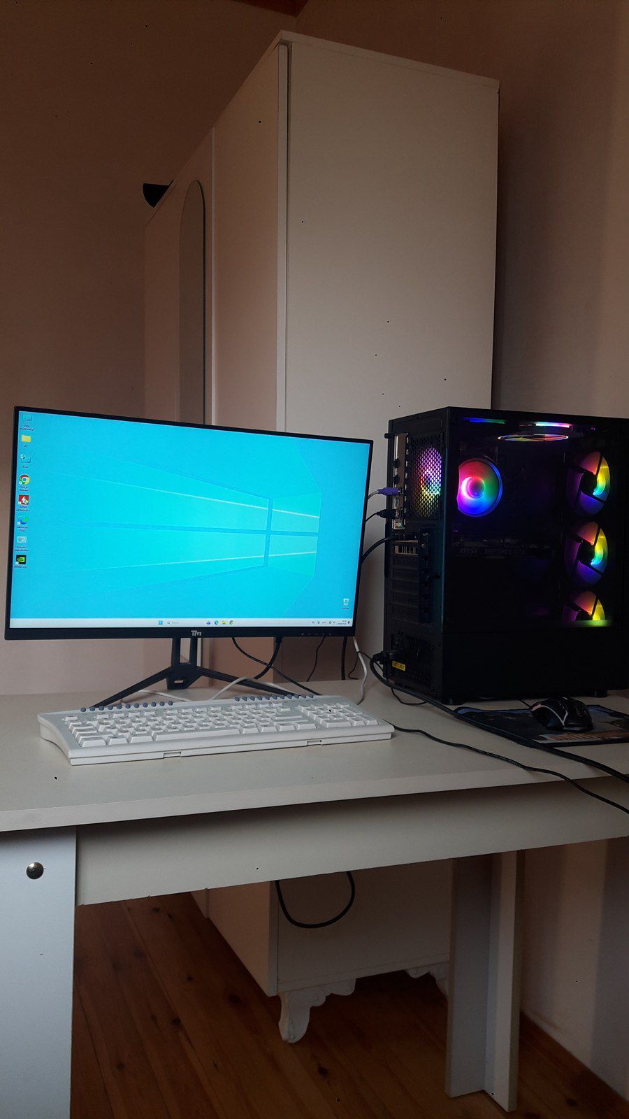 Msi Ventus RTX 2060 GDDR6 / DDR5 RAM / i5 12400F / DDR5 H610M2 Gaming PC 1920x1080full hd graphic — Masaüstü kompüterlər, Bakı