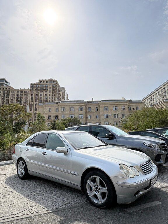 Mercedes C 200, 1.8 L, 2002 il, 365 000 km — Avtomobillər, Bakı (3)