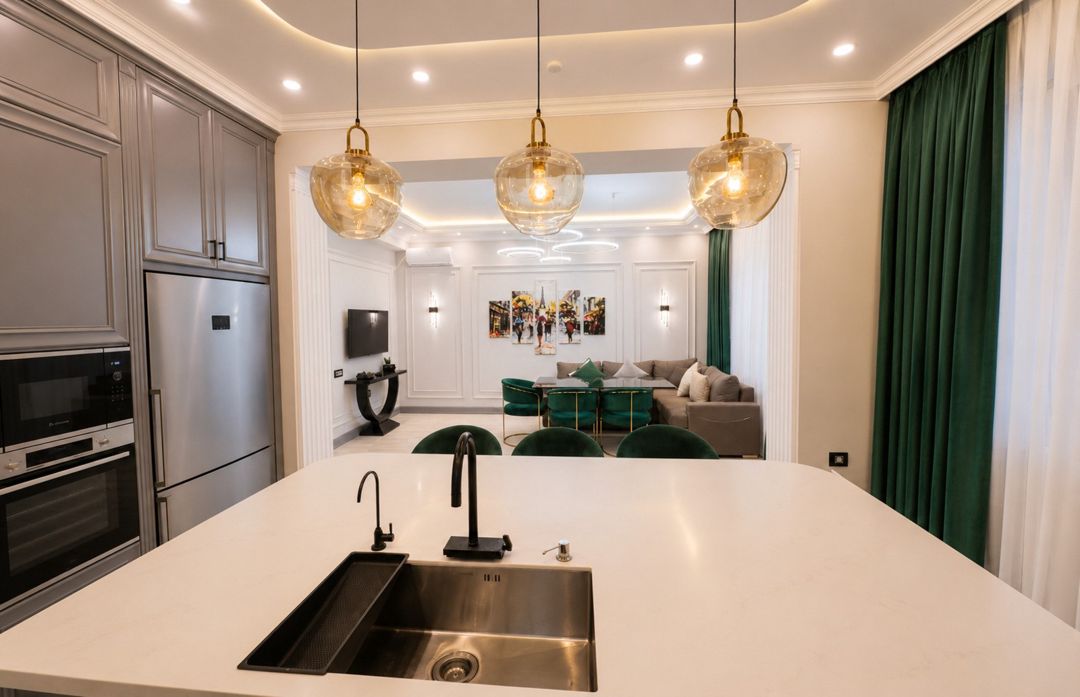 Satılır 3 otaqlı yeni tikili 190 m² — Mənzil, Bakı (10)