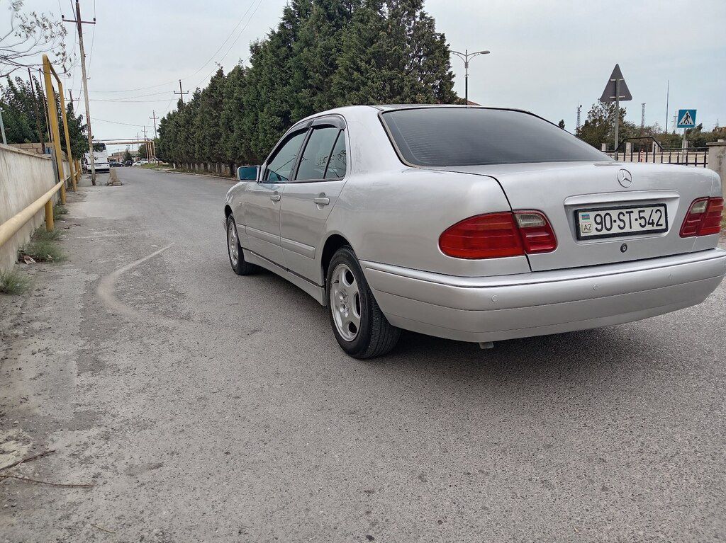 Mercedes E 230, 2.3 L, 1998 il, 355 450 km — Avtomobillər, Sumqayıt (8)