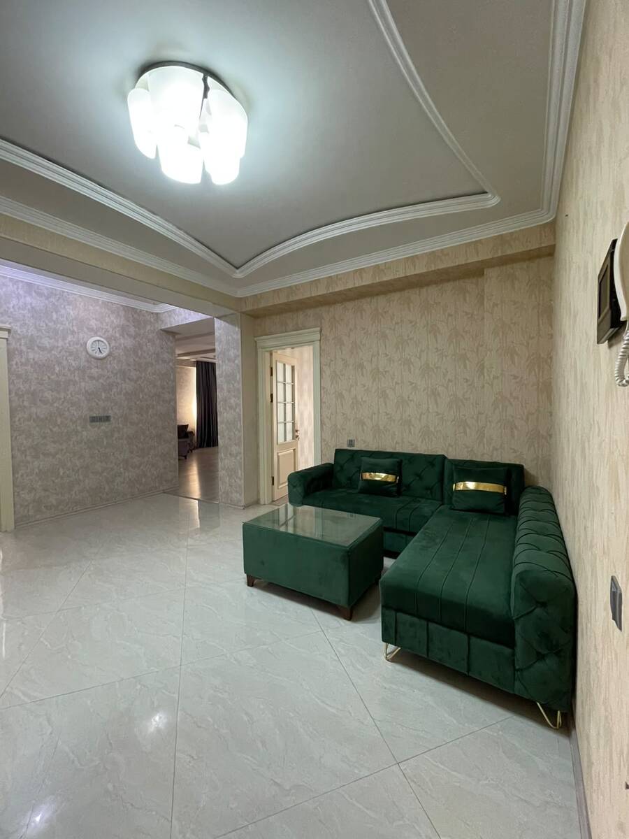 İcarəyə verilir 3 otaqlı yeni tikili 160 m² — Mənzil, Bakı (9)