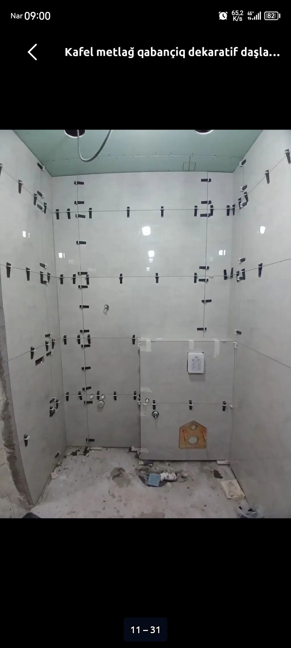Peşəkar Kafel, Metlax, Döşəmə və Tavan Ustası Xidmətinizdədir — Plitə işləri, Bakı (4)