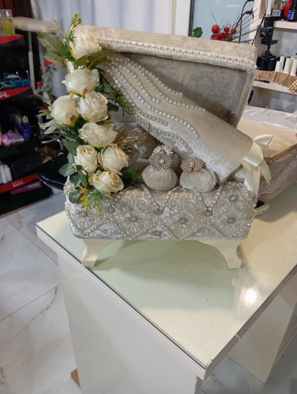 Əhmedlidedi .Məhsul: Xonça – nişan/toy üçün bəzəkli dəst - Material — Şəxsi əşyalar, Bakı