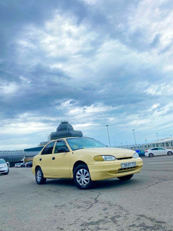 Hyundai Accent, 1.5 L, 1995 il, 350 000 km — Avtomobillər, Bakı (2)