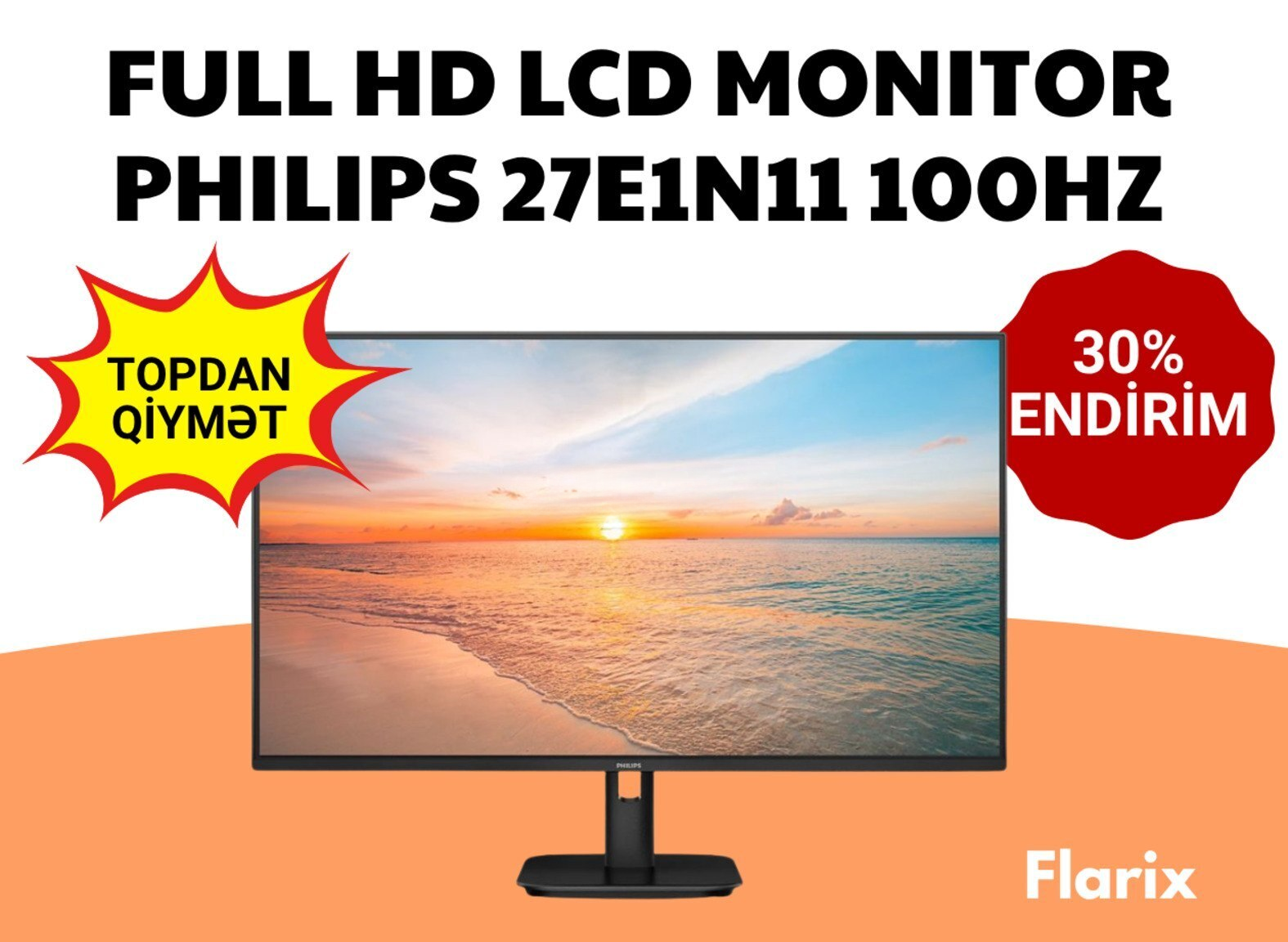 Monitor Philips 27E1N11 27" Full HD 100Hz