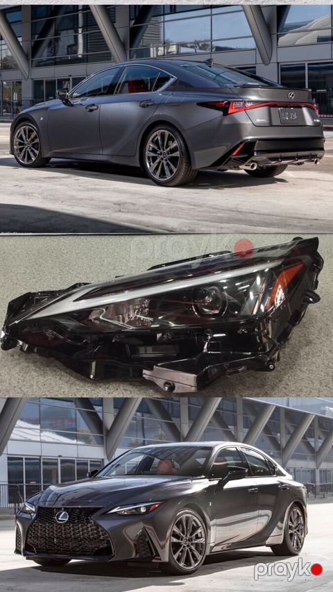 Lexus IS 2021 farası