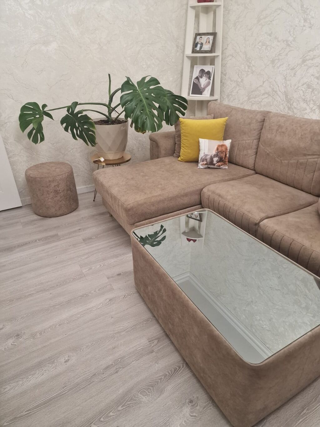 İşlənmiş, Künc divan, Qonaq otağı üçün, Açılmayan — Mebel, Bakı (3)