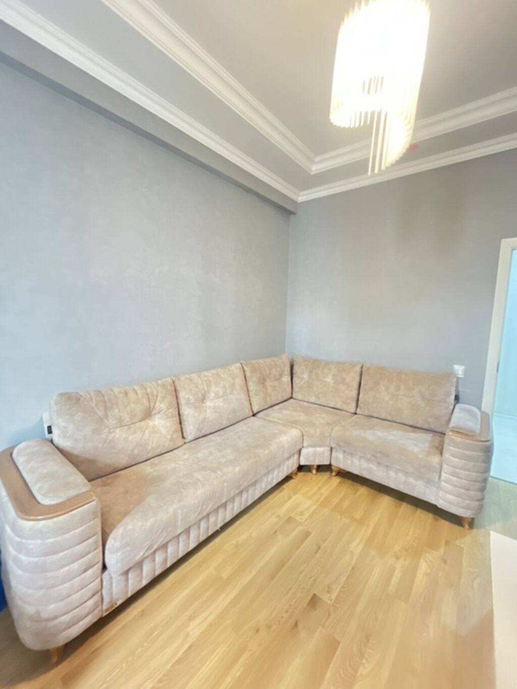 Künc divan, İşlənmiş, Açılan, Bazalı, Parça, Çatdırılma yoxdur — Mebel, Xırdalan (8)