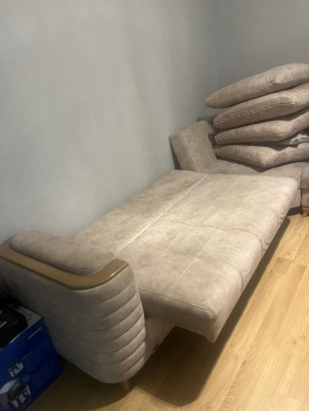 Künc divan, İşlənmiş, Açılan, Bazalı, Parça, Çatdırılma yoxdur — Mebel, Xırdalan (10)