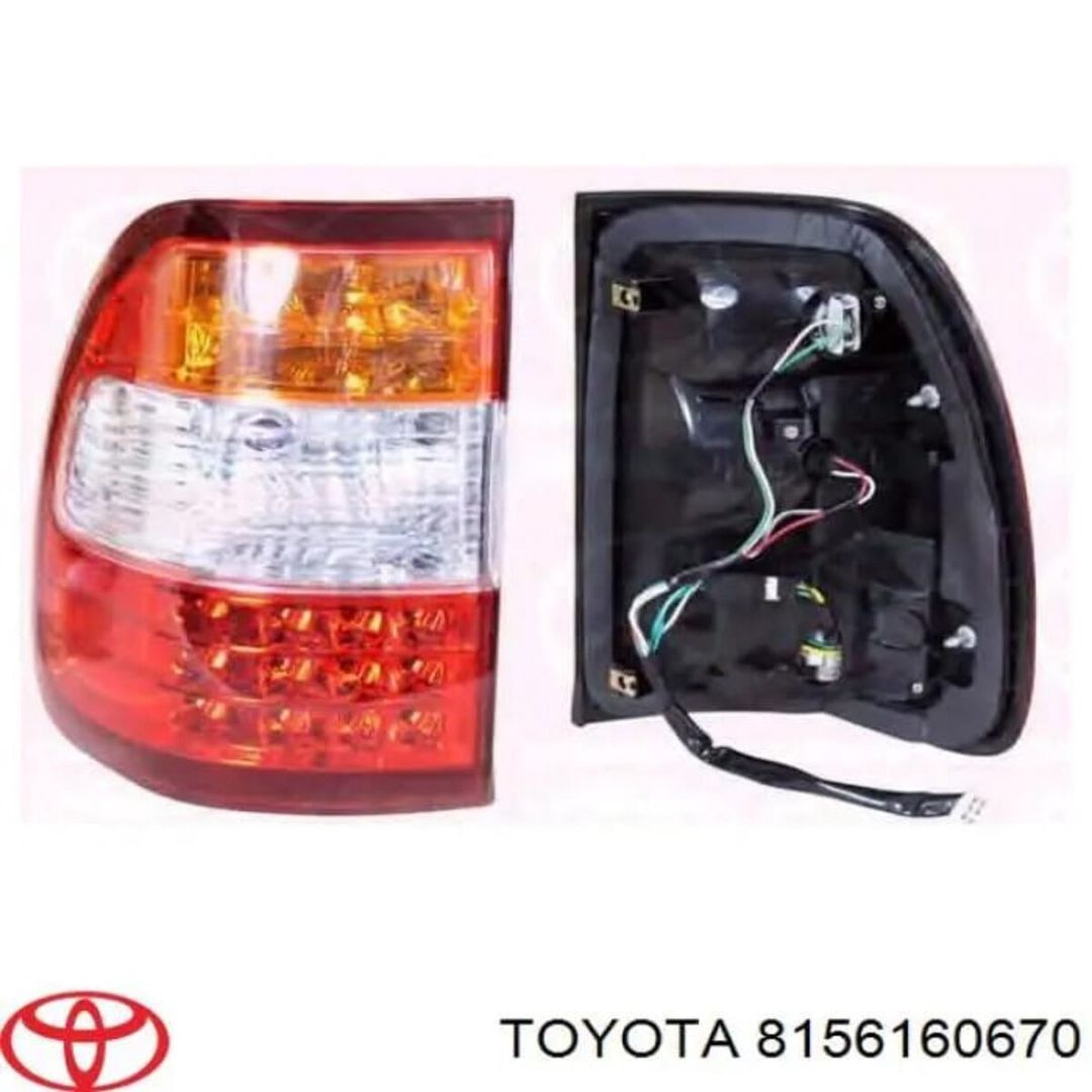 Toyota Land Cruiser 100 arxa stop işığı — Ehtiyat hissələri və aksesuarlar, Bakı (3)