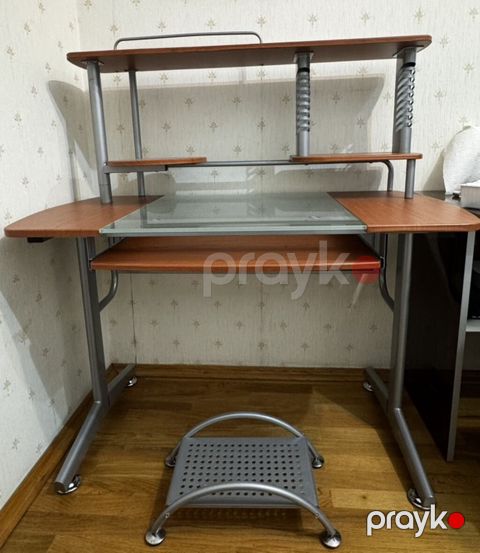 Künc masa, Polkalı, Siyirməsiz, Metal, Zəmanətsiz, Kredit yoxdur — Bakı