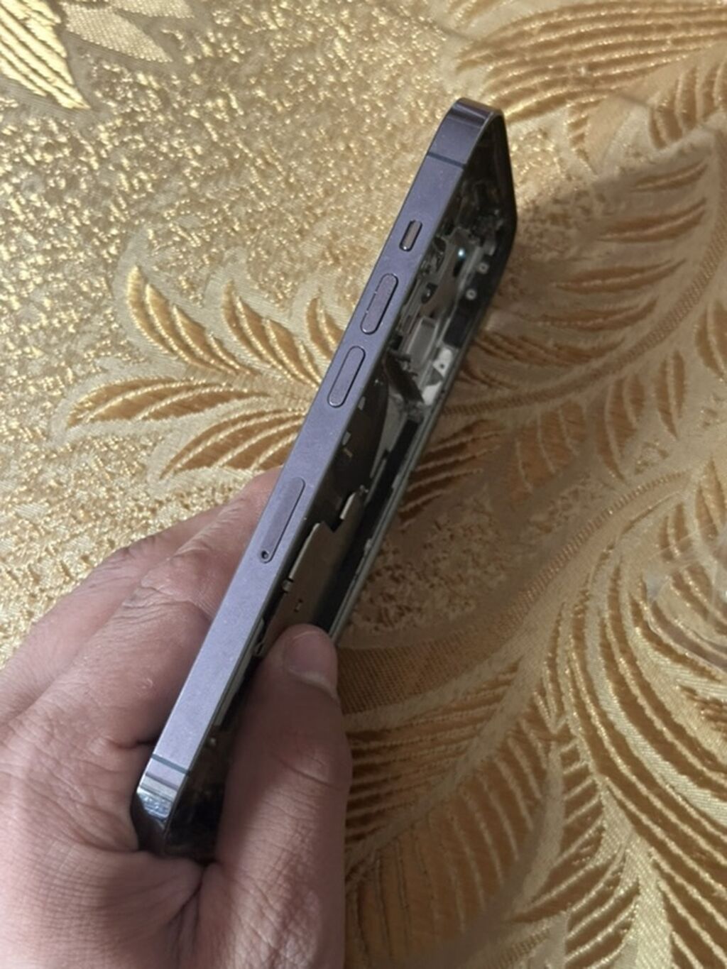 Apple iPhone 14 Pro korpusu – orijinal arxa qapaq və orta karkas — Digər ehtiyat hissələri, Qobu (4)