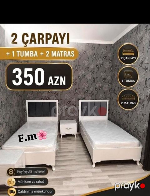 2 təknəfərlik çarpayı, Yeni — Digah