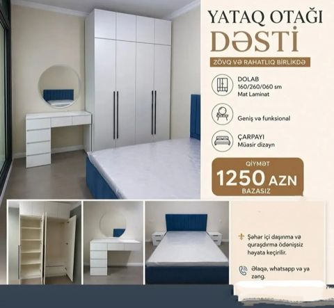 Yataq otağı mebel dəsti — Bakı