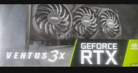 MSI GeForce RTX 3060 Ventus 3X 12GB — Bakı