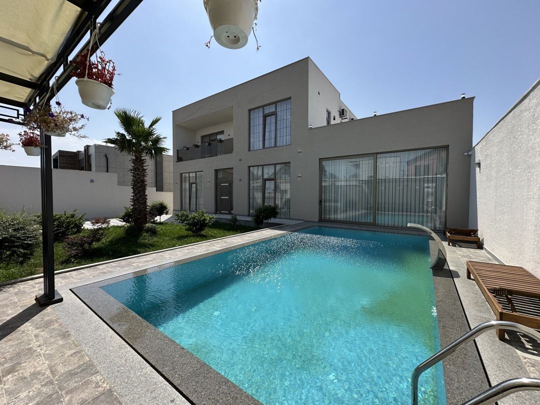 Satılır 5 otaqlı həyət evi/bağ evi 450 m² — Ev, villa, Bakı (3)