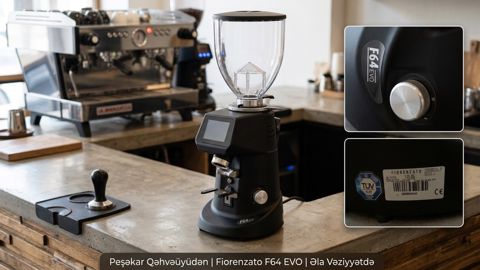 Qəhvədəmləyən aparat Fiorenzato F64 EVO — Bakı