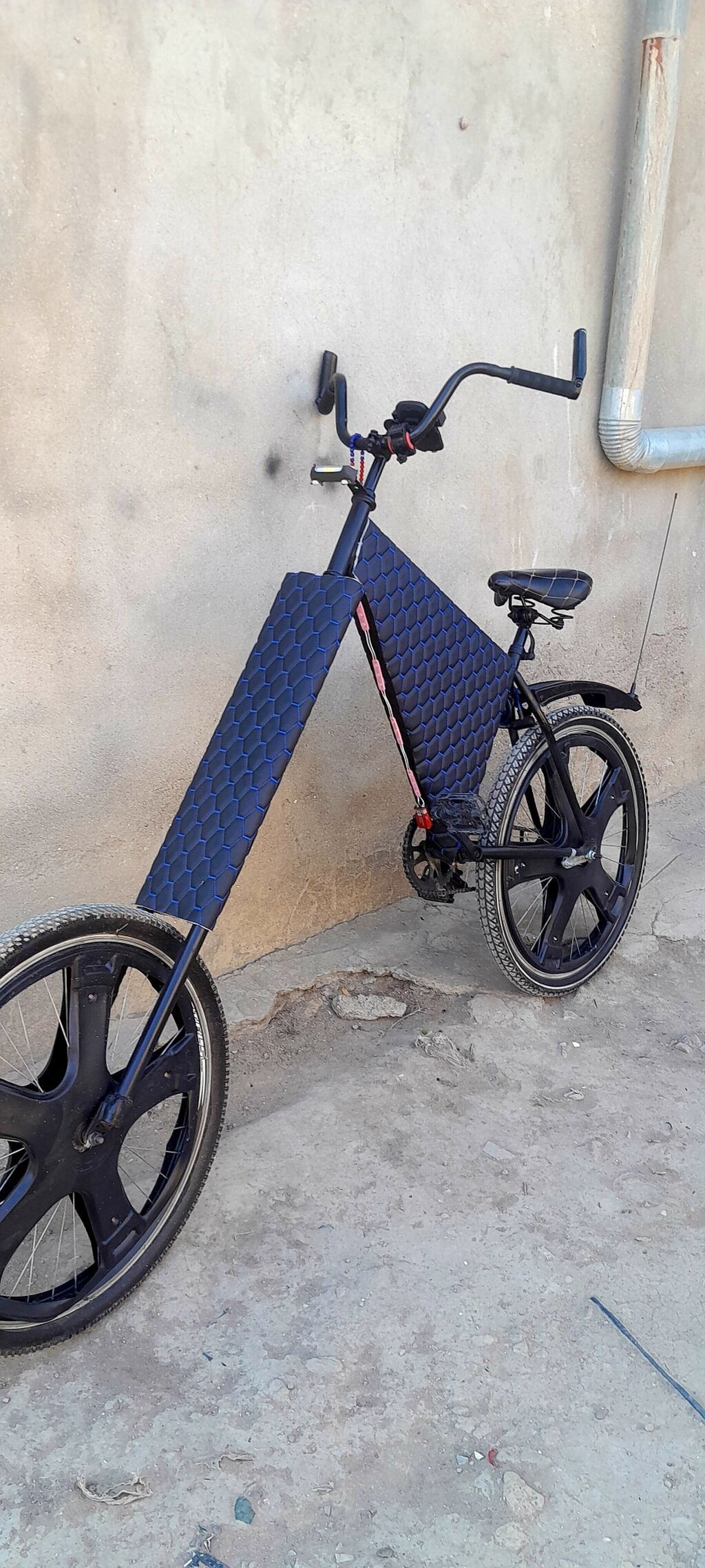 Elektrik velosipedi, mavi rəng — Velosipedlər, Masazır