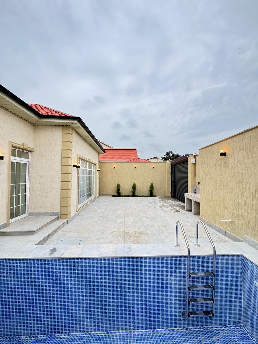 Satılır 4 otaqlı həyət evi/bağ evi 140 m² — Ev, villa, Bakı (4)