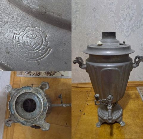 Tula od samovarı – 7 litr - Məhsul: Klassik kömür/odla işləyən Tula — Bakı