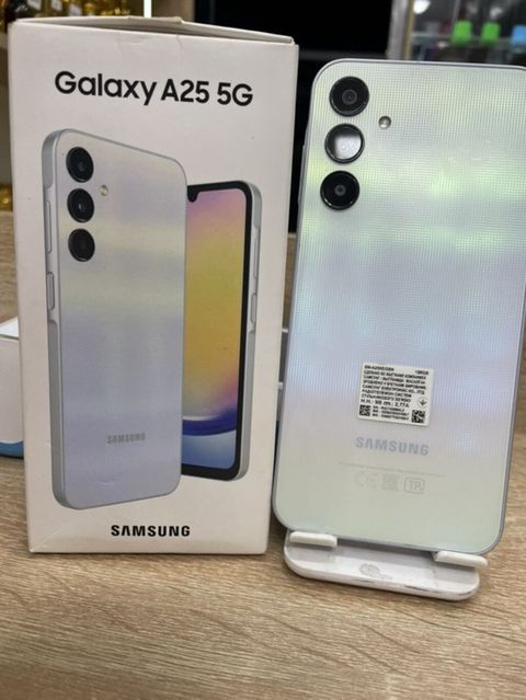 Samsung Galaxy A25, 128 GB, rəng - Ağ, Zəmanət, İki sim kartlı, Sənədlərlə — Bakı