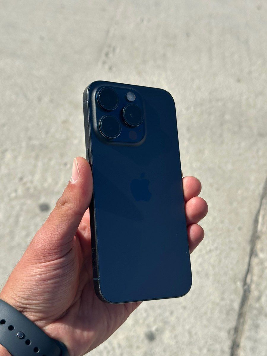 Apple iPhone 15 Pro Blue Titanium 128GB — Apple iPhone, Bakı