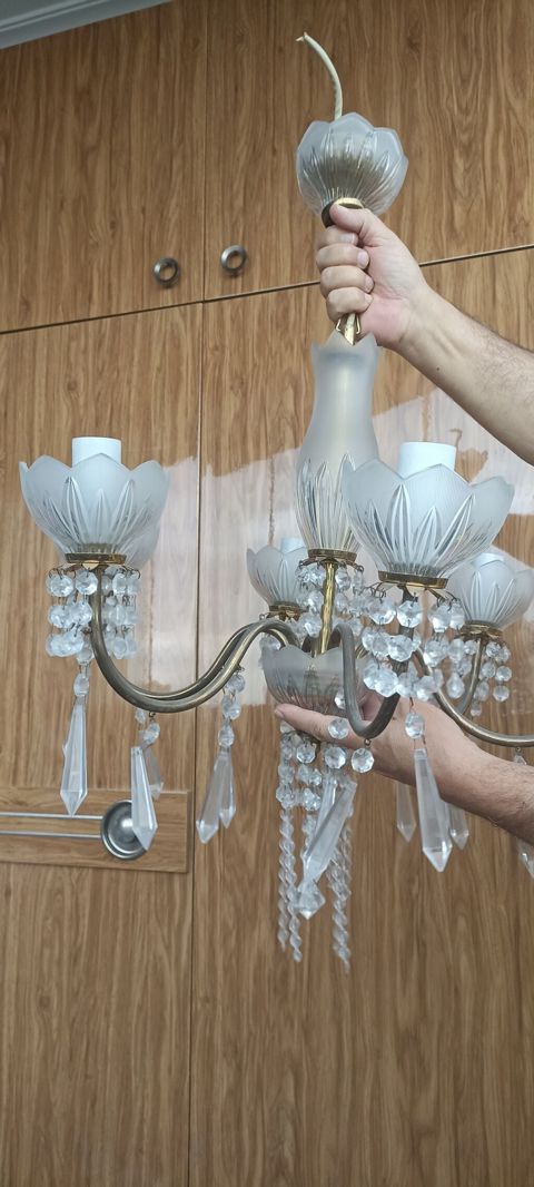 Çılçıraq, 6 lampa, Şüşə — Bakı