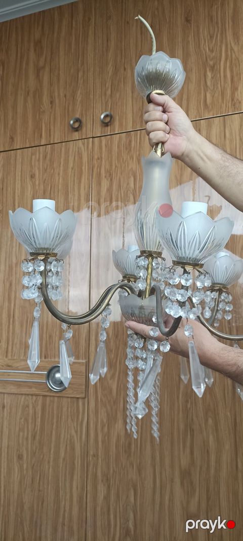 Çılçıraq, 6 lampa, Şüşə — Bakı