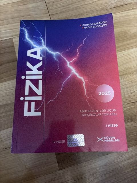 Məhsul: Fizika – Abituriyentlər üçün tapşırıqlar toplusu (I hissə) — Bakı