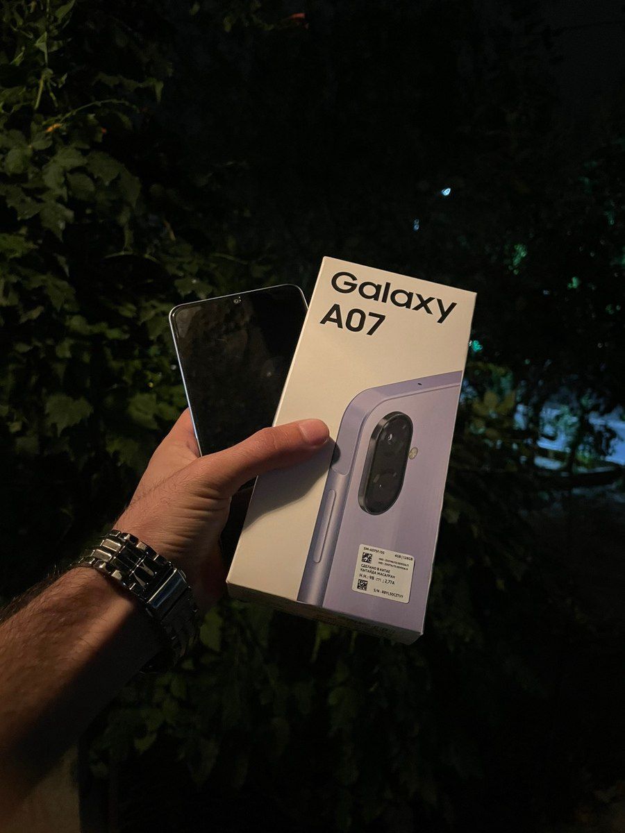Samsung Galaxy A07 Light Violet 128GB/4GB — Smartfonlar, Gəncə (7)