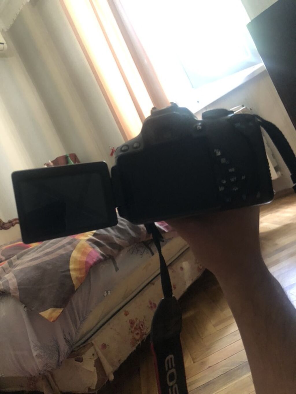 Canon EOS 650D Dslr fotoaparat - Linza: Canon Zoom Lens EF‑S 18‑55mm — Elektronika, Bakı (3)