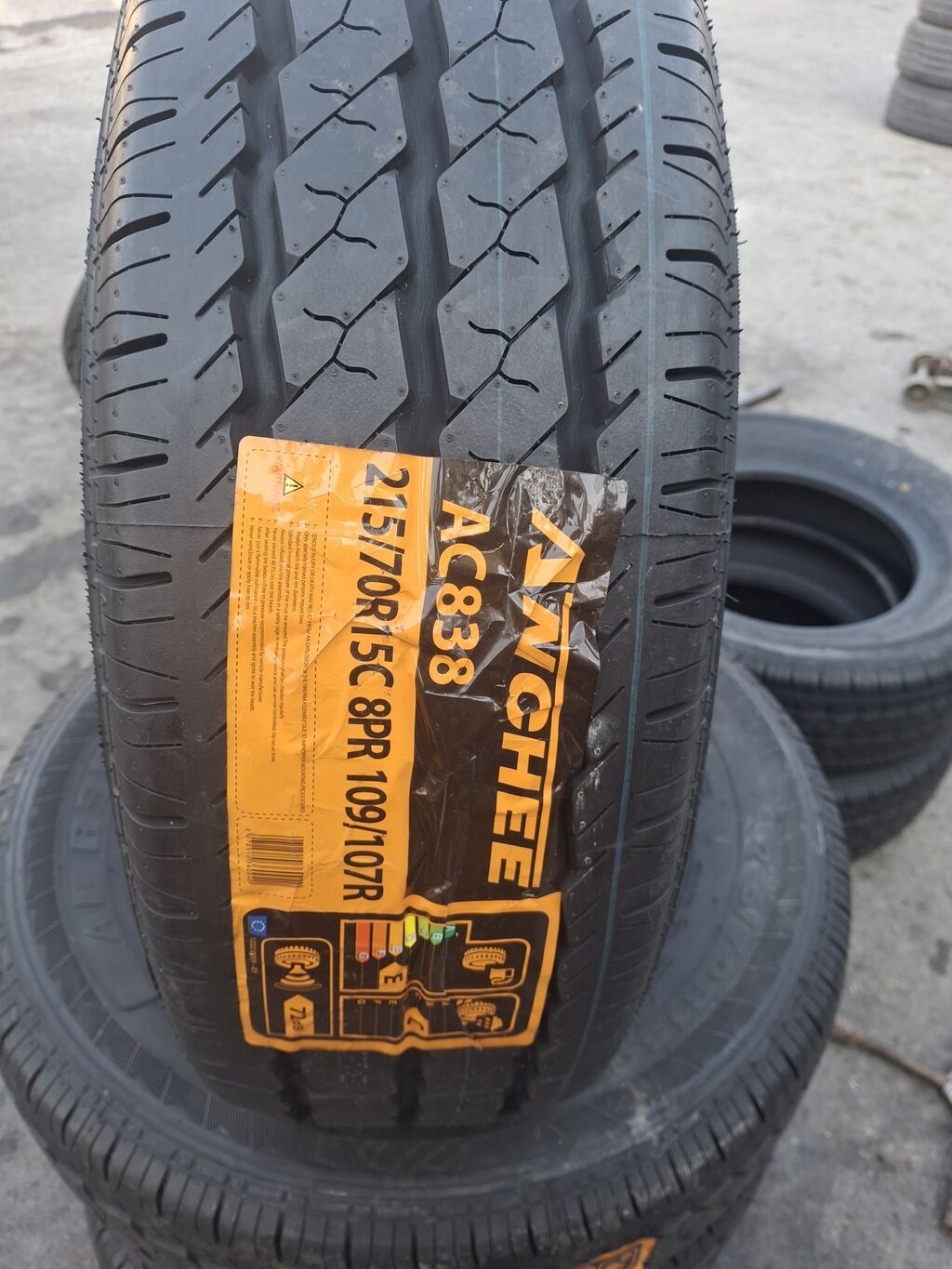 Anchee AC838 yüngül kommersiya şini - Ölçü: 215/70 R15C - Daşıma — Təkərlər, Bakı (2)