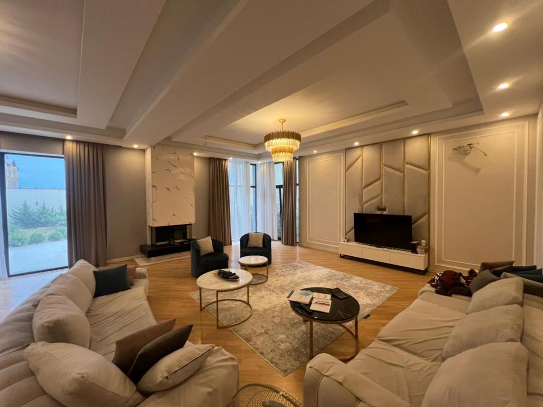 İcarəyə verilir 8 otaqlı həyət evi/bağ evi 600 m² — Ev, villa, Bakı (2)
