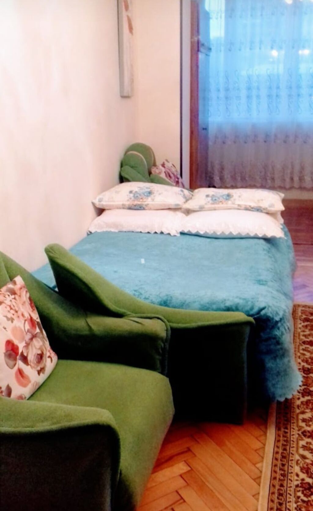 Kirayə üçün tam təchiz olunmuş 1 otaqlı mənzil (şəkillərdə — Daşınmaz əmlak, Bakı (8)