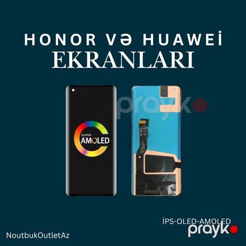 Huawei və Honor telefon ekranları — Bakı