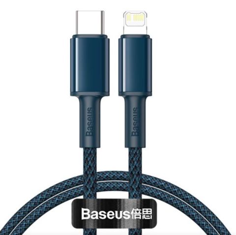 Baseus Type-c↔ıp Kabel 1M Densıty 20W Blue — Bakı