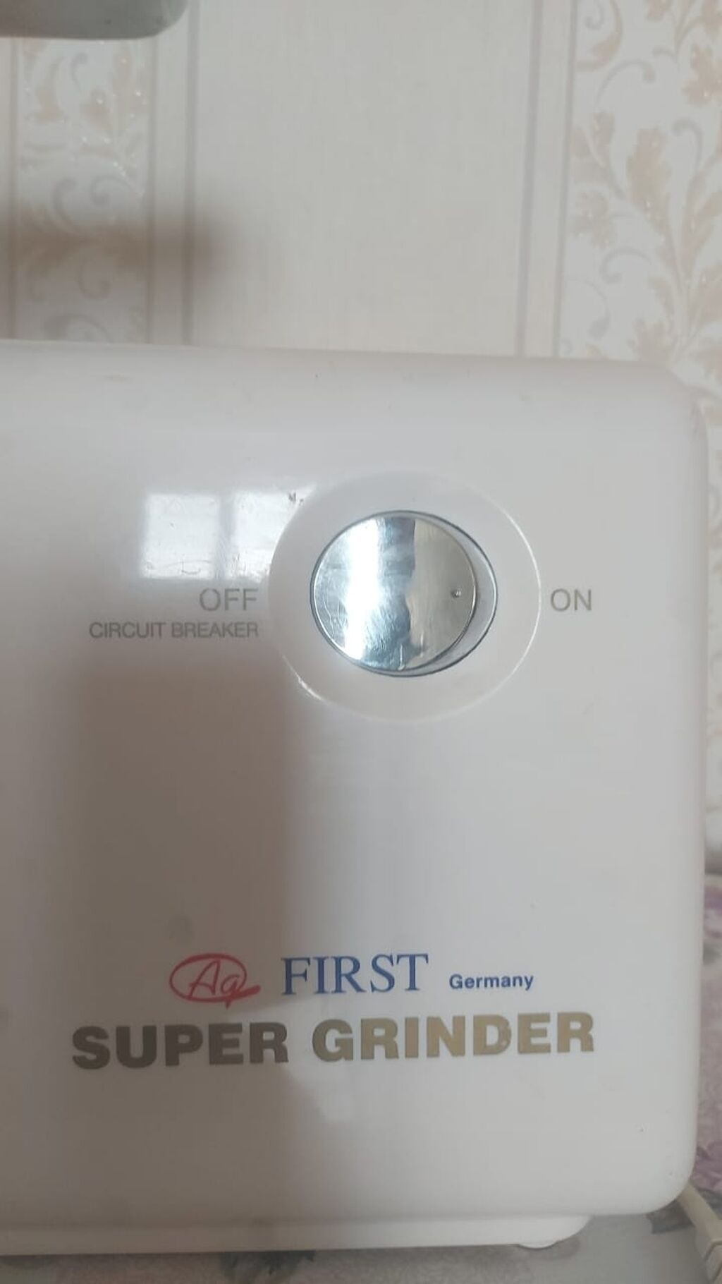 Fırst Germany Super Grinder elektrik ətçəkən - Güclü elektrik — Mətbəx texnikası, Qobu (3)