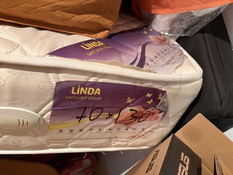 Linda Matras uşaq üçün keyfiyyətli - Ölçü: 70 x 130 sm (etiketdə — Masazır