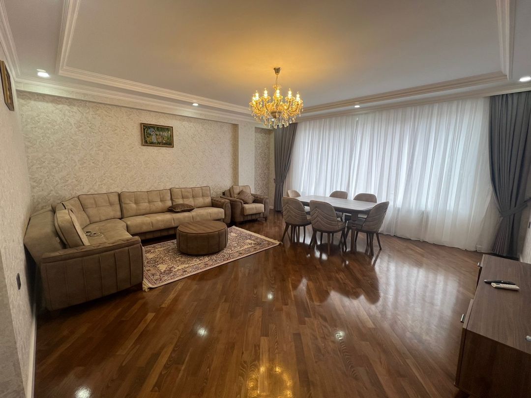 İcarəyə verilir 3 otaqlı yeni tikili 120 m² — Mənzil, Bakı (8)