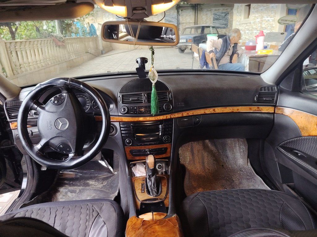 Mercedes E 220, 2.2 L, 2003 il, 365 730 km — Avtomobillər, Qazax (10)